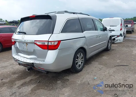 2012 Honda Odyssey Ex from USA, damaged, VIN 5FNRL5H43CB016072